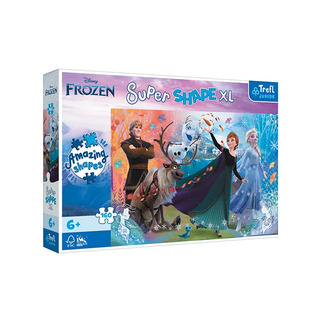 Jégvarázs Fedezd fel a jégvilágot 160 db-os XL puzzle – Trefl