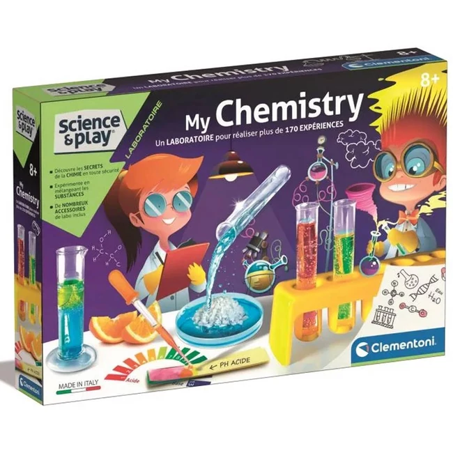 Science &amp; Play: Az én kémiai laborom játékszett – Clementoni