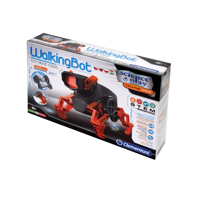 Science &amp; Play: Walking Bot robotfigura – Clementoni
