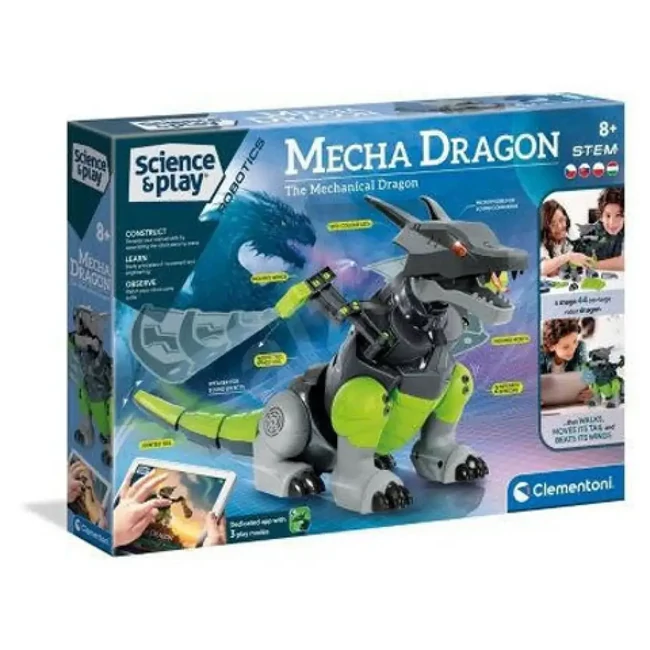 Science & Play: Mechanikus robot sárkány – Clementoni