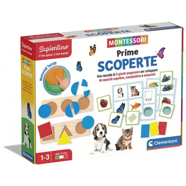 Montessori – Felfedező fejlesztő játék – Clementoni