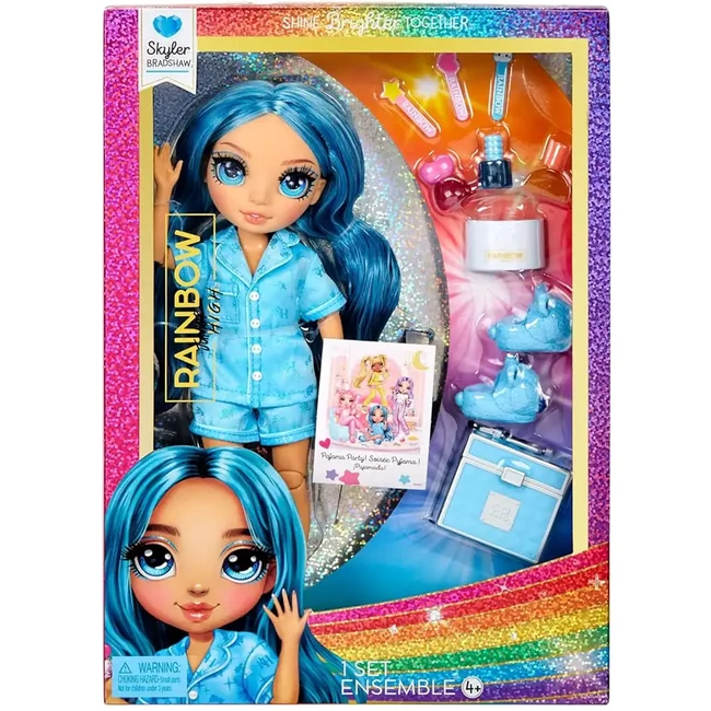 Rainbow High Jr: Pizsiparti Skyler divat baba