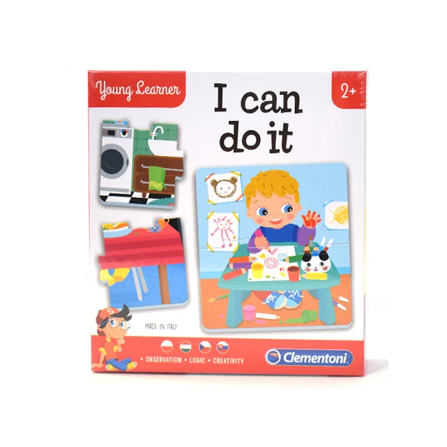 Clementoni: Megtudom csinálni! puzzle szett
