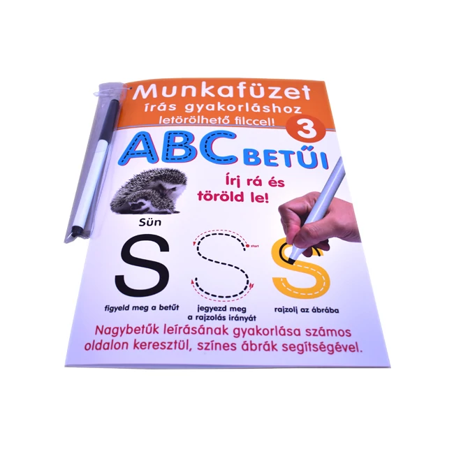 ABC betűi gyakorló munkafüzet – D-Toys