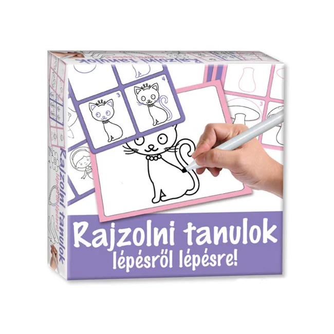 Rajzolni tanulok lányos fejlesztő játék