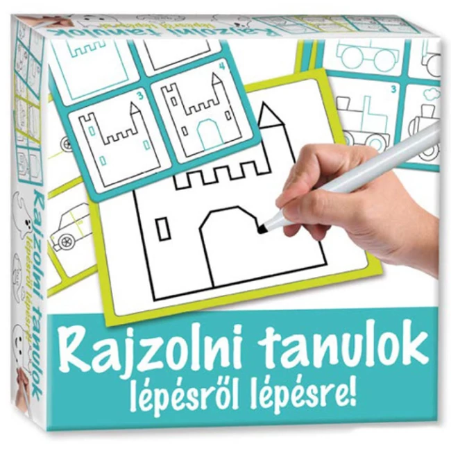 Rajzolni tanulok fiús fejlesztő játék