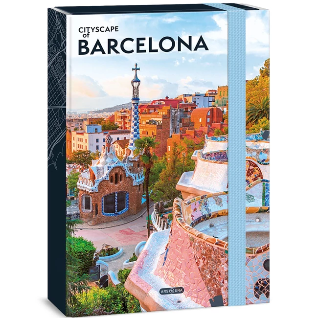 Ars Una: Cityscape-Barcelona A/4 füzetbox