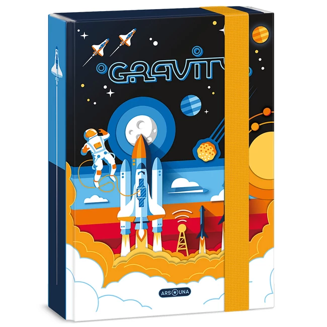 Ars Una: Gravity űrhajós füzetbox A/5