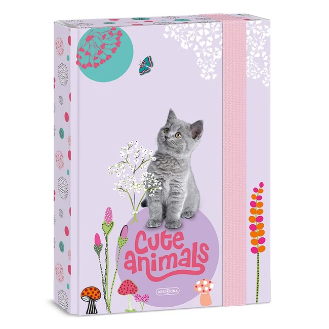 Ars Una: Cuki állatok – Cicás A5 füzetbox