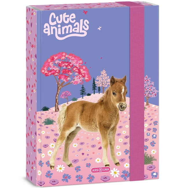 Ars Una: Cute animals – Horse lovas füzetbox A/5