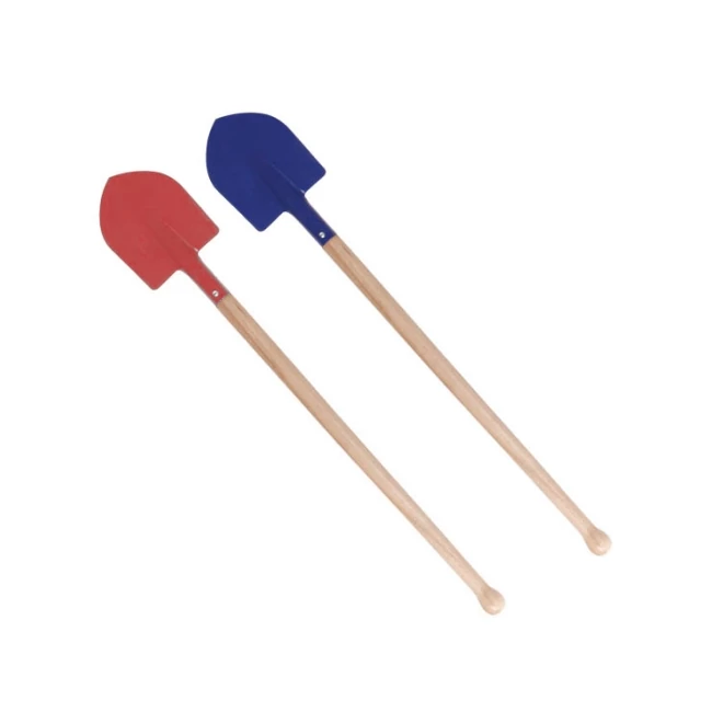 Fém ásó fa nyéllel 60 cm-es több változatban