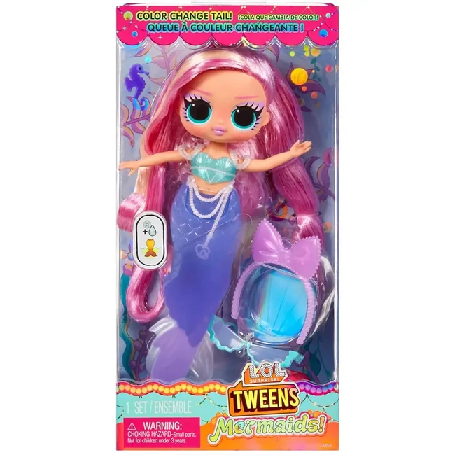 L.O.L. Surprise Tweens Lola Waves sellő baba