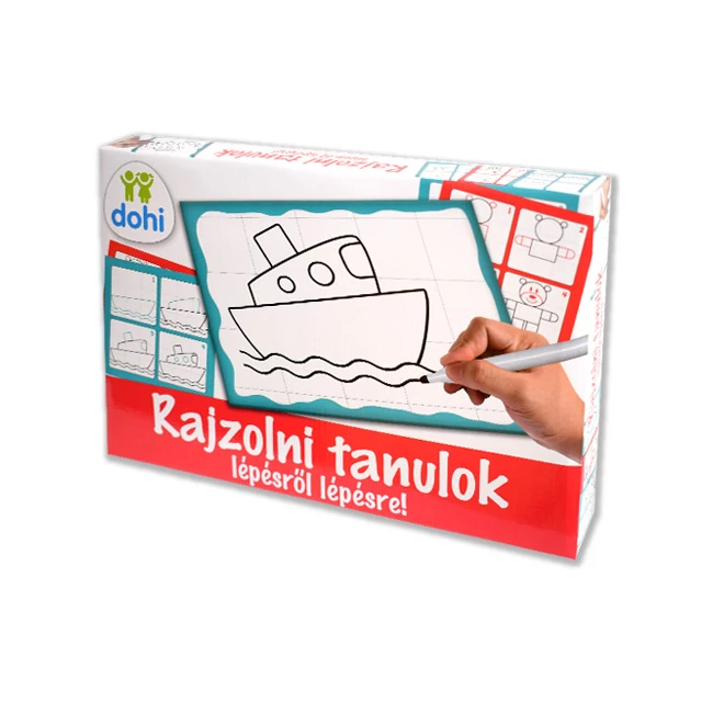 Rajzolni tanulok lépésről lépésre fiús csomag
