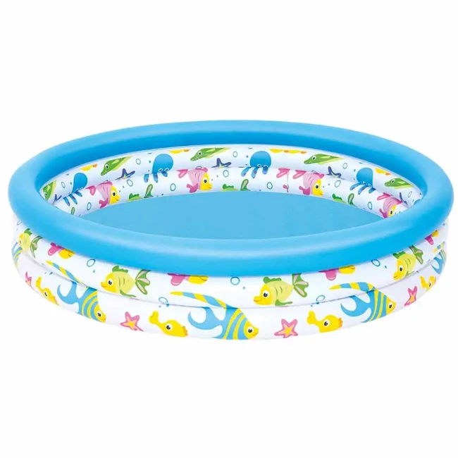 Bestway: Reef Crew™ bébi pancsolómedence Ø 122 × 25 cm