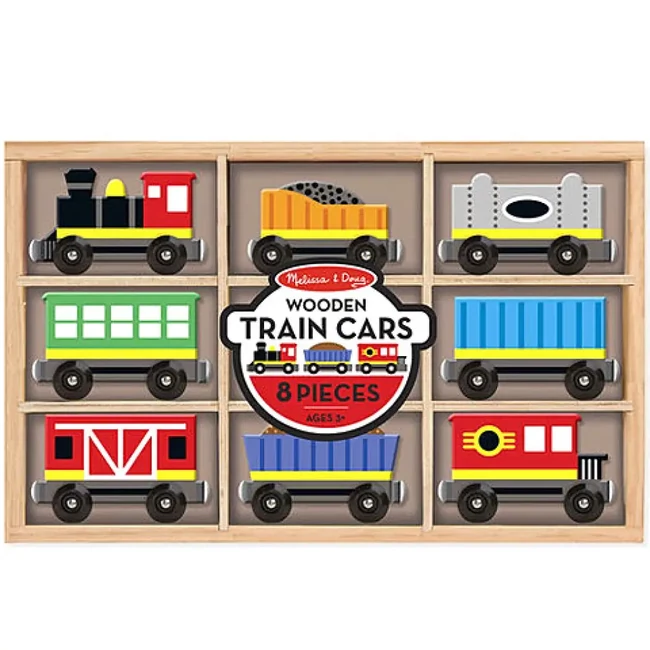 Fa vonatszett 8 részes – Melissa & Doug