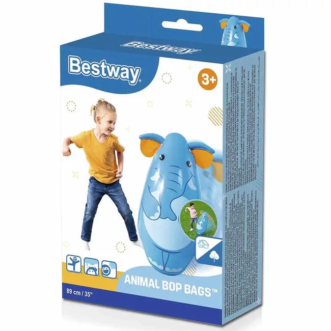 Bestway: Bop Bags™ boxolható állatok 89 cm többféle változatban 1 db