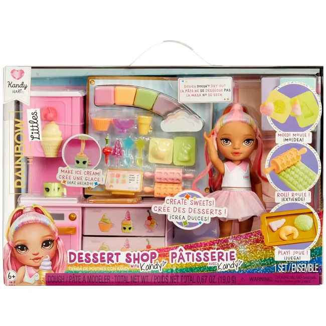 Rainbow High: Sütibolt játékszett Kandy Hart babával