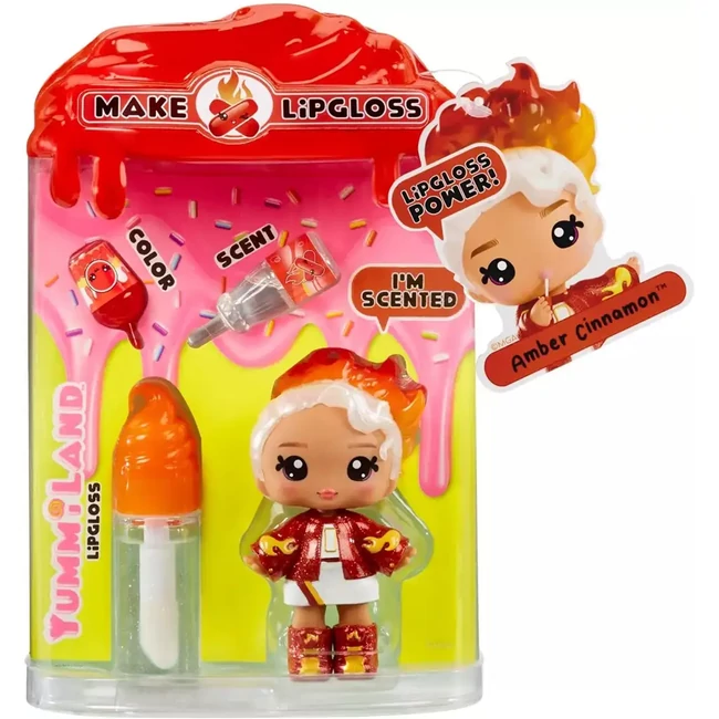 Yummiland: Csináld magad szájfény és baba – Amber Cinnamon 2. széria
