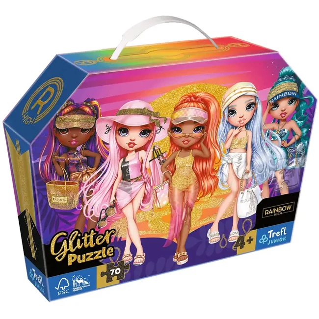 Rainbow High 70 db-os glitter puzzle – Trefl