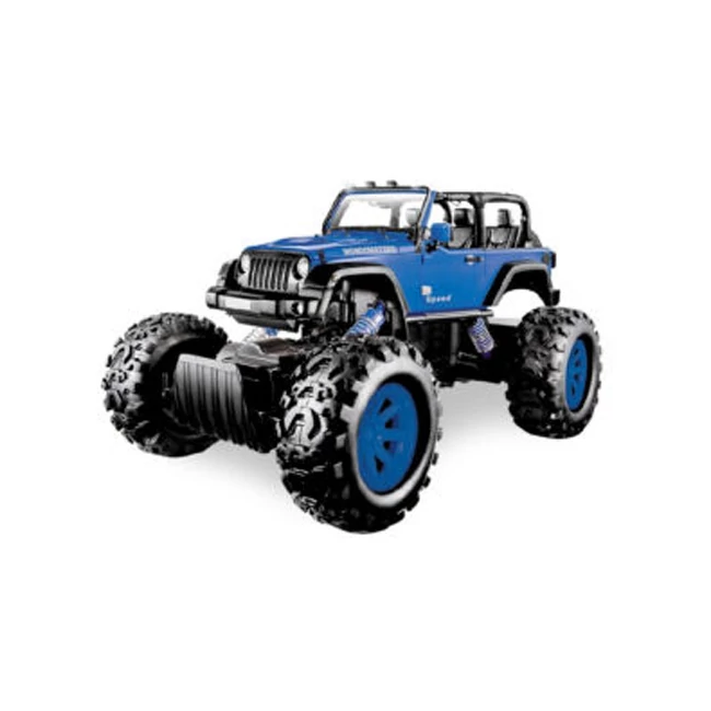 Stunt Truck kék hátrahúzós kisautó 1/43 – Mondo Motors