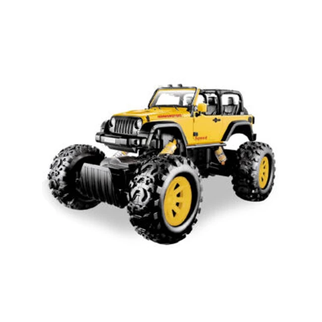 Stunt Truck sárga hátrahúzós kisautó 1/43 – Mondo Motors