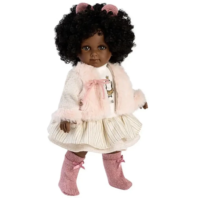Llorens: Zuri afroamerikai baba 35 cm-es