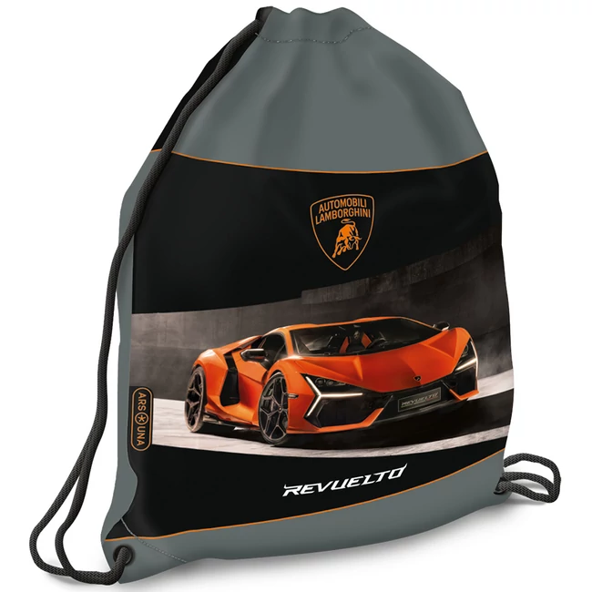 Ars Una: Narancssárga Lamborghini tornazsák, sportzsák 32×42 cm
