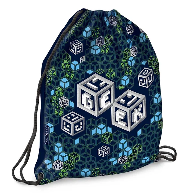 Ars Una: Geek tornazsák, sportzsák 32×42 cm