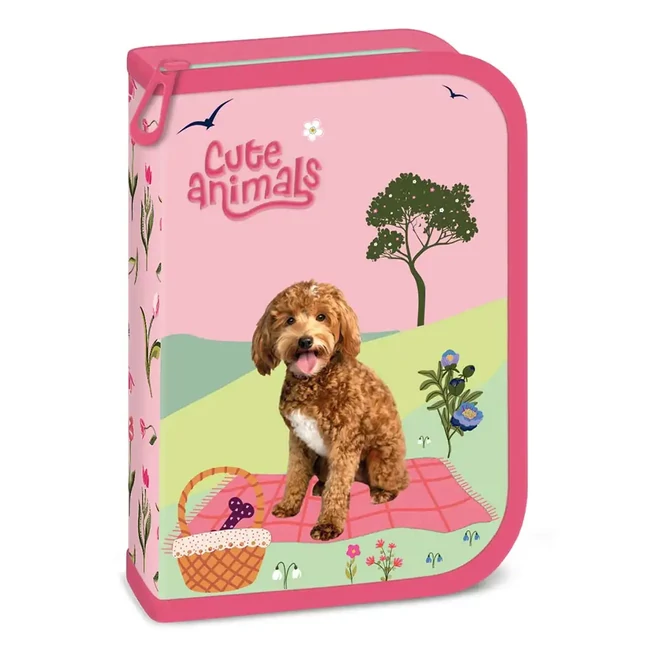 Ars Una: Cute Animals Doggie töltött tolltartó 12,8×19,3×3,6 cm