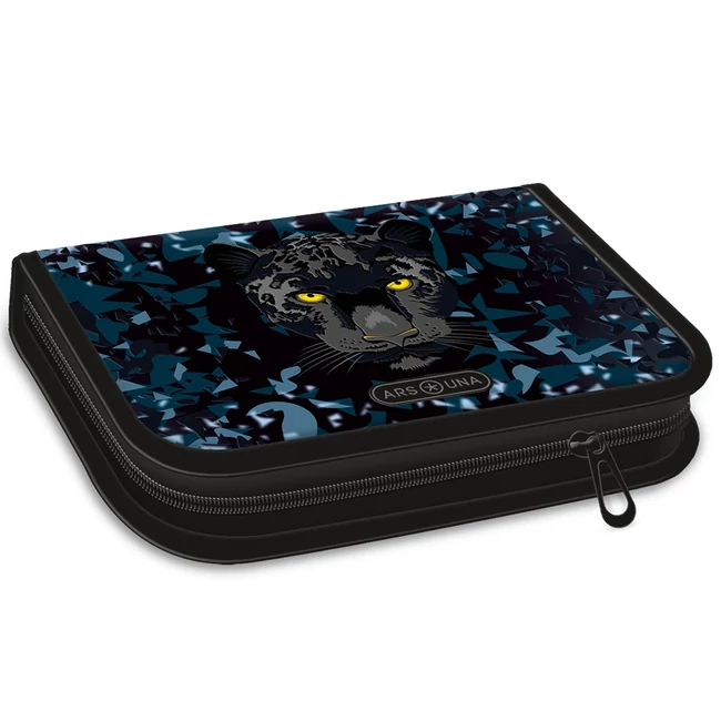 Ars Una: Black Panther kihajtható töltött tolltartó 12,8×19,3×3,6 cm