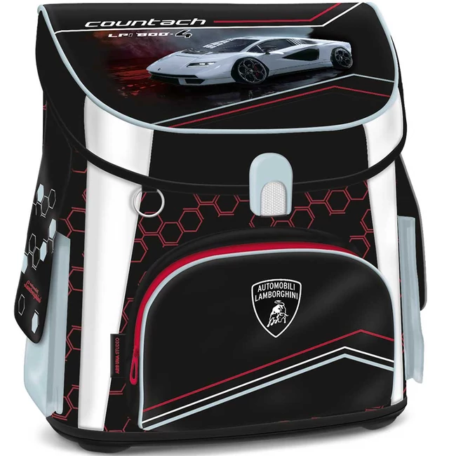 Ars Una: Lamborghini mágneszáras ergonomikus iskolatáska, hátizsák 18L 33×41×24 cm