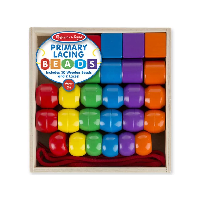 Első fűzős játékom fa készségfejlesztő – Melissa &amp; Doug