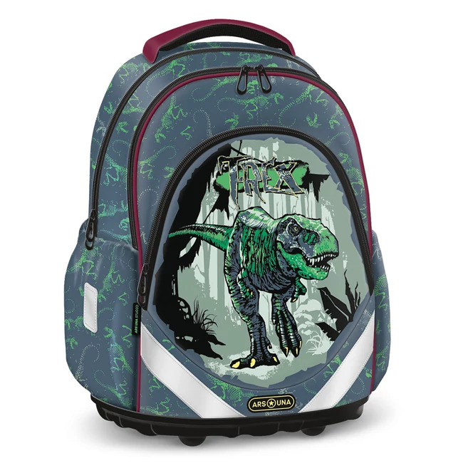 Ars Una: T-Rex anatómiai iskolatáska, hátizsák 33×42×21 cm
