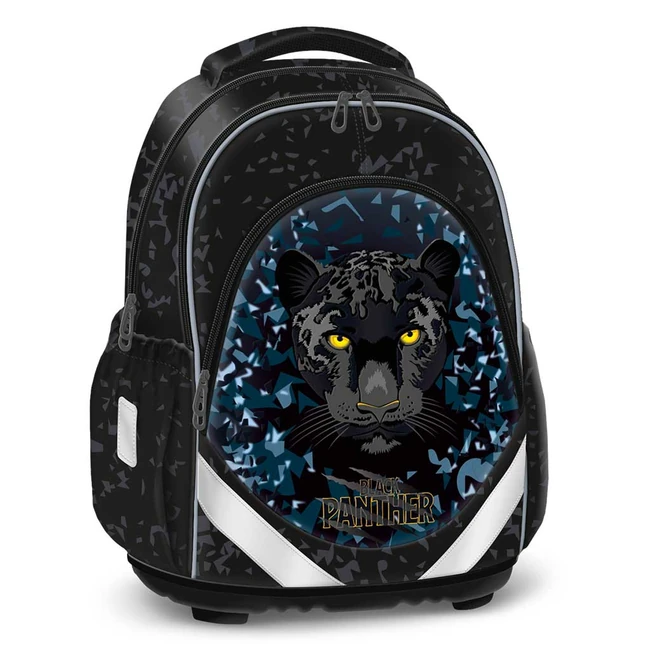 Ars Una: Black Panther anatómiai iskolatáska, hátizsák 33×43×22 cm