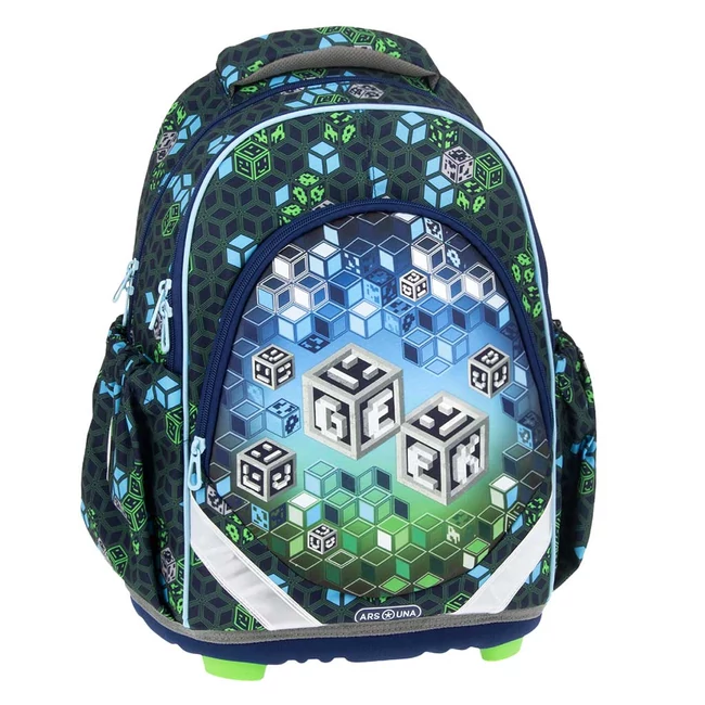 Ars Una: Geek anatómiai 33×42×21 cm-es iskolatáska hátizsák