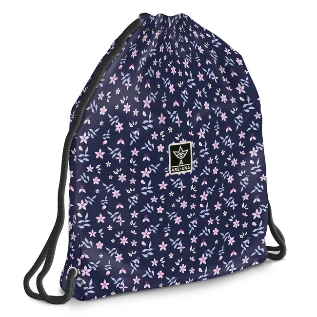 Ars Una: Navy Bloom tinédzser tornazsák, sportzsák 37,5×46 cm