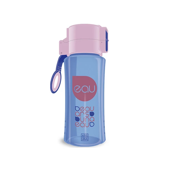 Ars Una: Rózsaszín és kék BPA mentes kulacs 450ml