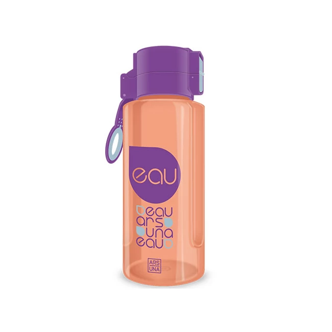Ars Una: Lila és narancs BPA mentes kulacs 650ml