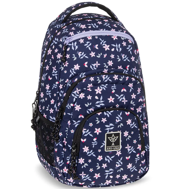 Ars Una: Navy Bloom AU-2 iskolatáska, hátizsák 32×46×22 cm