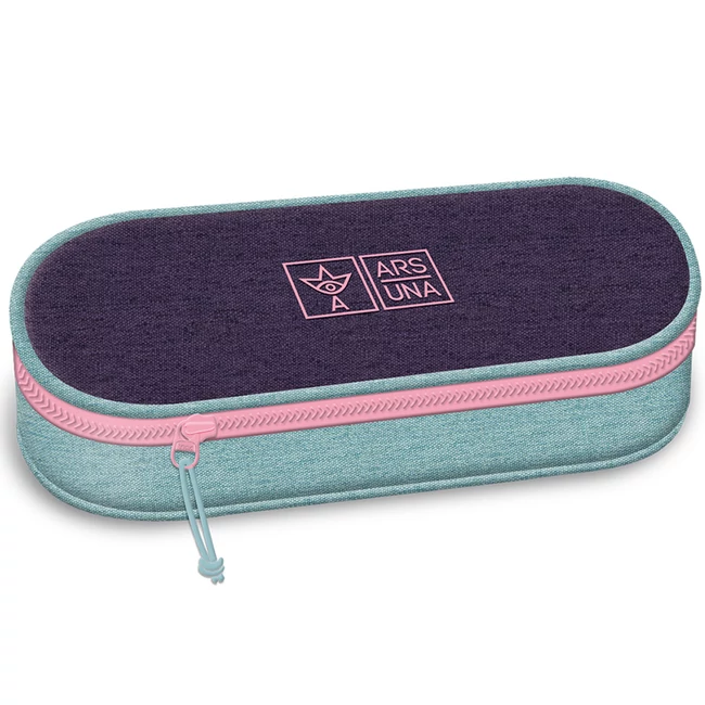 Ars Una: Lila-türkiz nagy tolltartó 23×5,5×9 cm