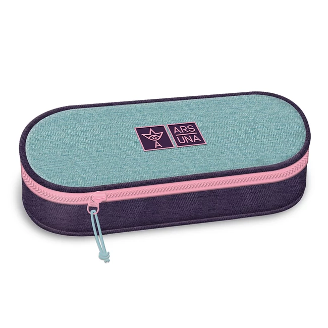 Ars Una: Türkiz-lila nagy tolltartó 23×5,5×9 cm