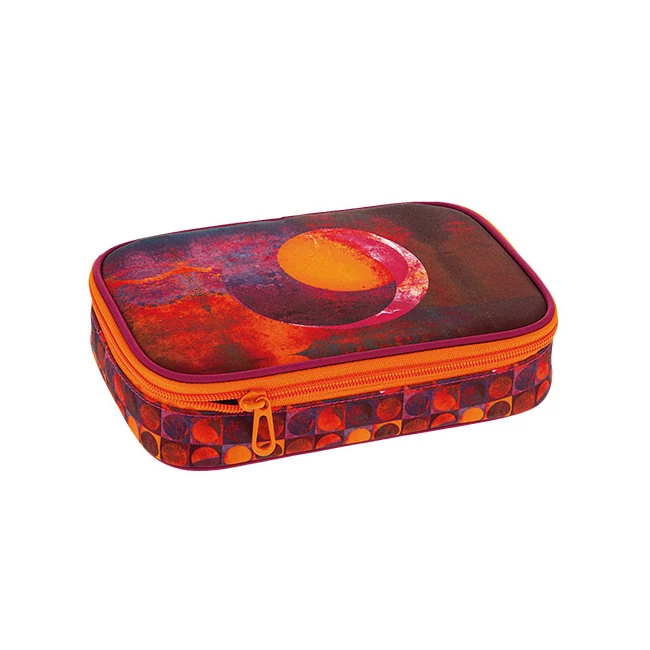 Ars Una: Orange Moon többszintes kihajtható tolltartó 22,5×15,5×4,5 cm