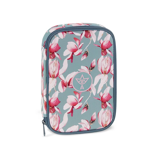 Ars Una: Rosy Magnolia többszintes kihajtható tolltartó 15,5×22,5×4,5 cm