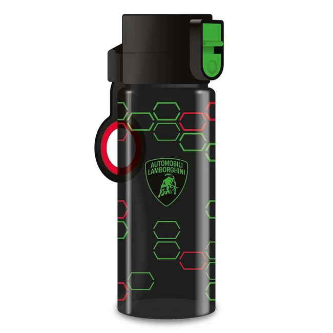 Ars Una: Lamborghini BPA mentes fekete-zöld kulacs 475ml