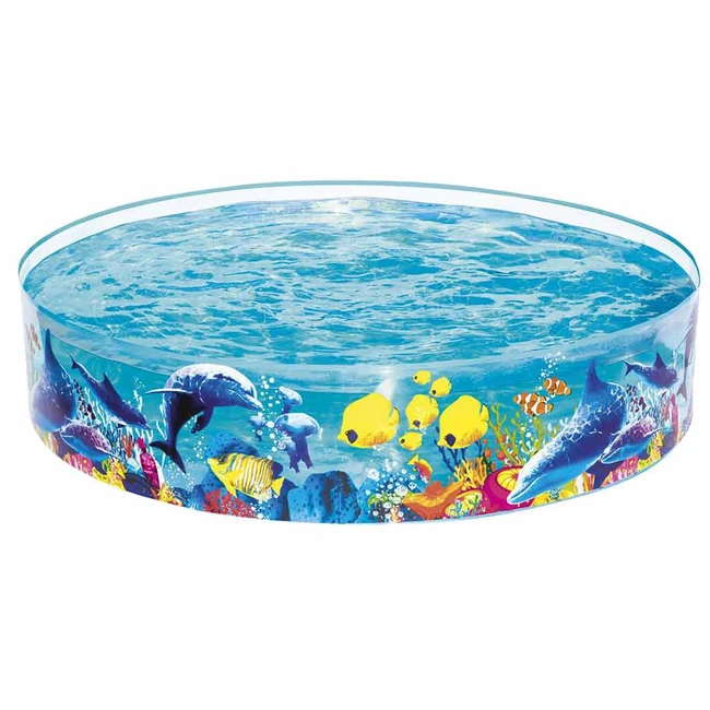 Bestway: Fill 'N Fun Odyssey merevfalú pancsoló medence, Ø 183 × 38 cm