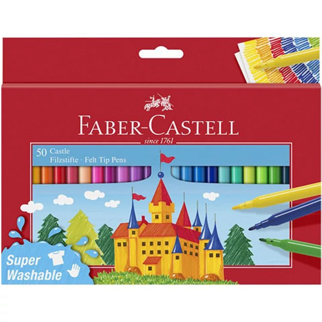 Faber-Castell: Castle filctoll szett 50 db-os