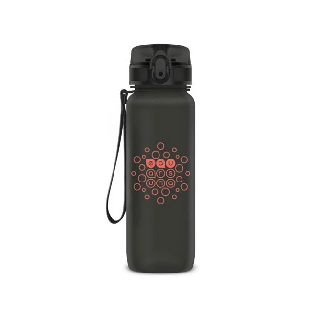 Ars Una: Matt sötétszürke BPA-mentes kulacs 800ml