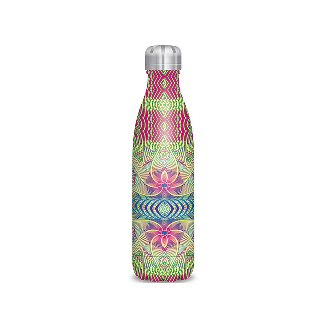 Mandala Life duplafalú alumínium kulacs 500ml