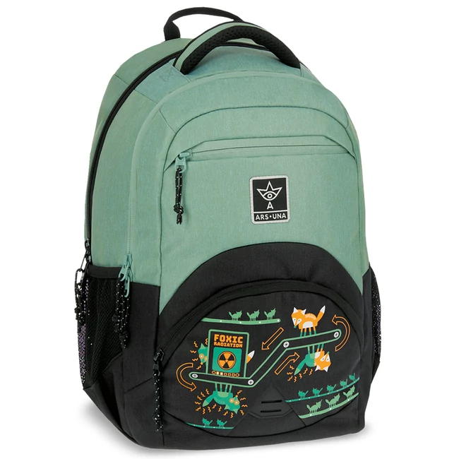 Ars Una: Foxic rókás ergonomikus iskolatáska, hátizsák 33×45×24 cm
