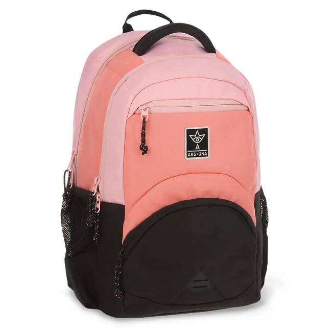 Ars Una: Rose black ergonomikus iskolatáska, hátizsák 33×45×24 cm